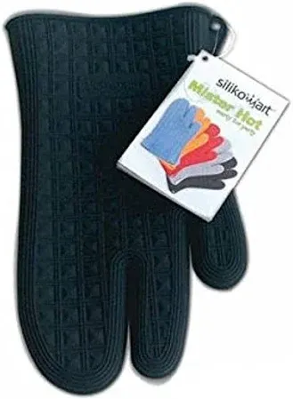 Oven Glove Black Zeus - Silikomart
