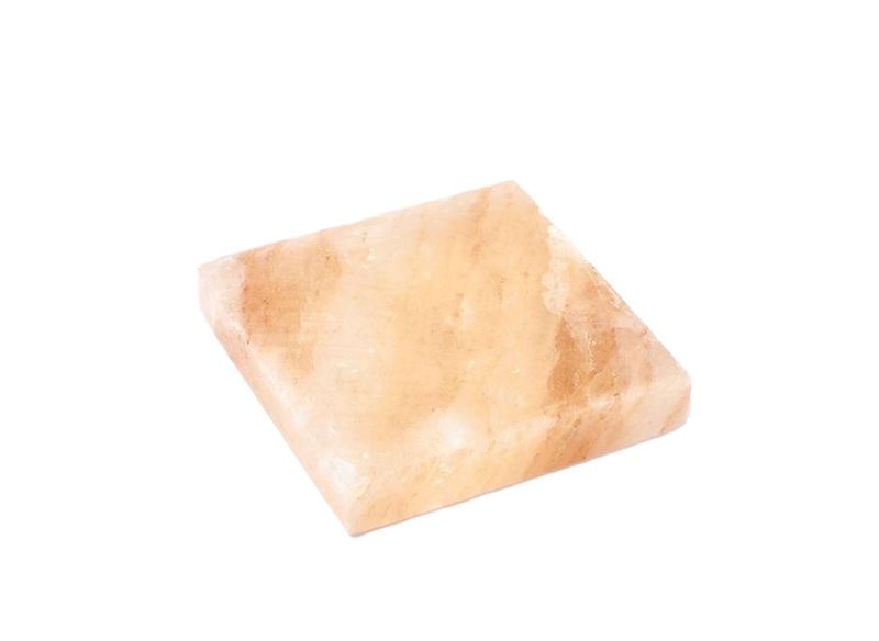 Pietra di sale rosa Bisetti quadrata 20x20 cm naturale