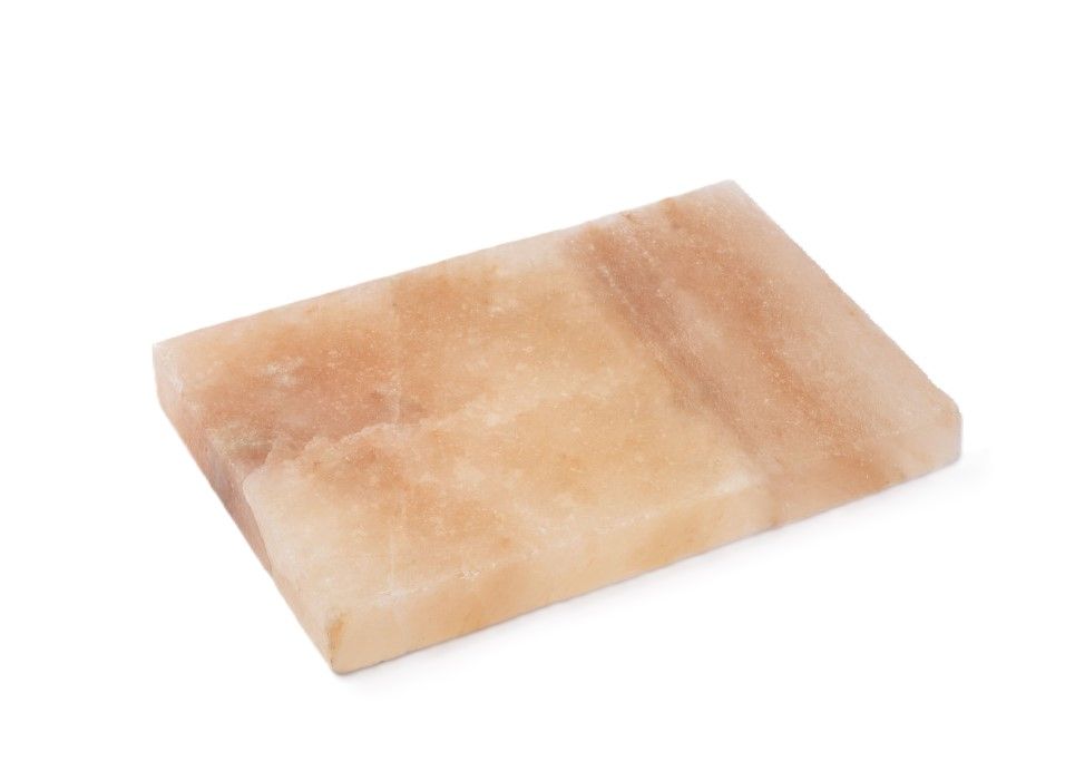 Bisetti - Rectangular Pink Salt Stone 30 x 20 cm