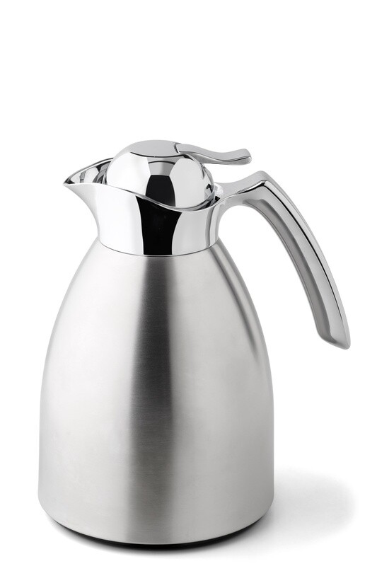 Brocca sottovuoto vetro/inox 1 l - Weis