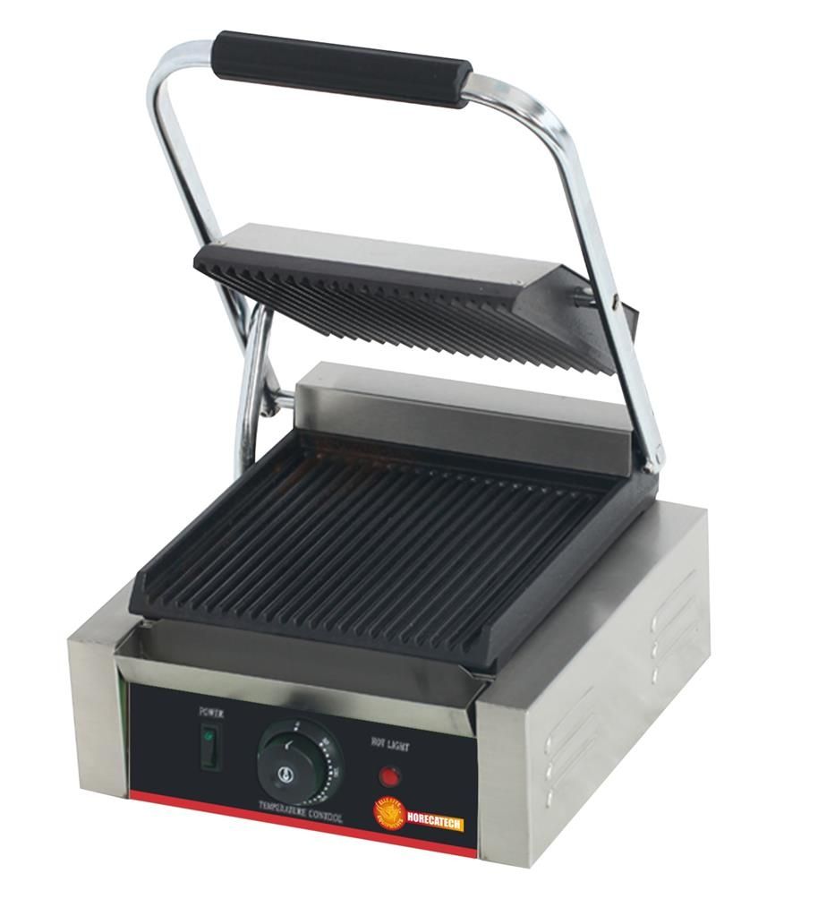 Single Ribbed Panini Press 30.5 x 37 cm - Horecatech