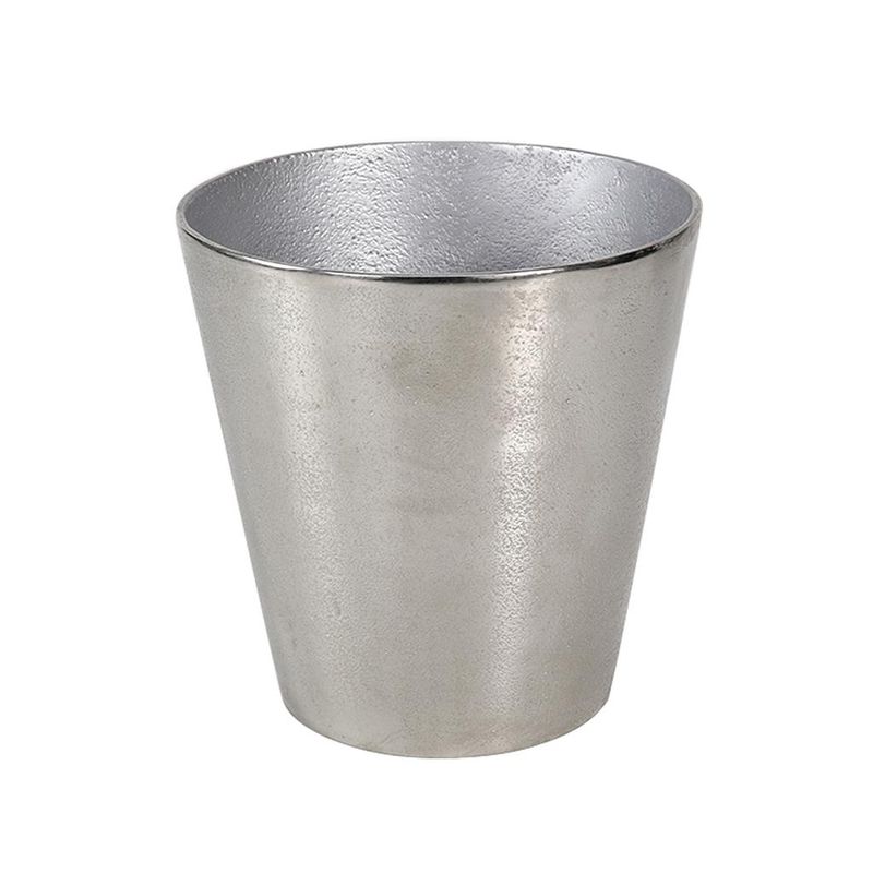 Flaschenkühler 20 cm Saint Tropez Silber - Tirolix