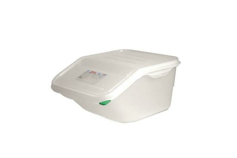Contenitore Araven FIFO 41,5x34 cm con coperchio in polipropilene per cucina horeca