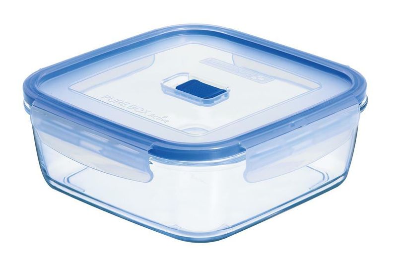 Arcoroc 15x15 Pure Box container tempered glass horeca
