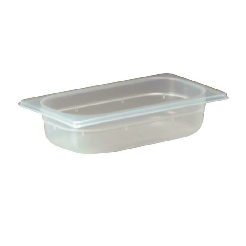 Vasca Gastronorm 1 4 Inoxmacel polipropilene 26,4 x 16,2 cm H10 uso horeca