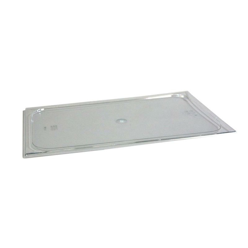 Inoxmacel GN Deckel 1 6 flach Polycarbonat 17,6 x 16,2 cm fuer Horeca Einsatz