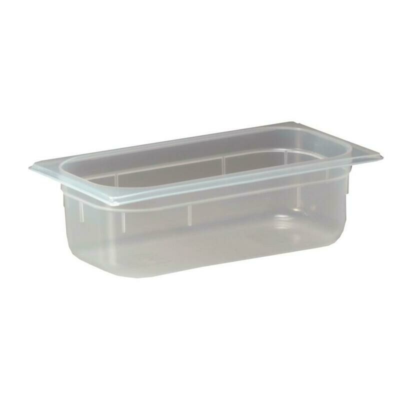 Vasca Gastronorm 1 3 Inoxmacel polipropilene 32,5 x 17,5 cm H6,5 uso horeca