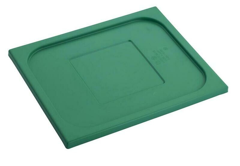 Inoxmacel GN lid 1 1 polypropylene green for professional horeca use