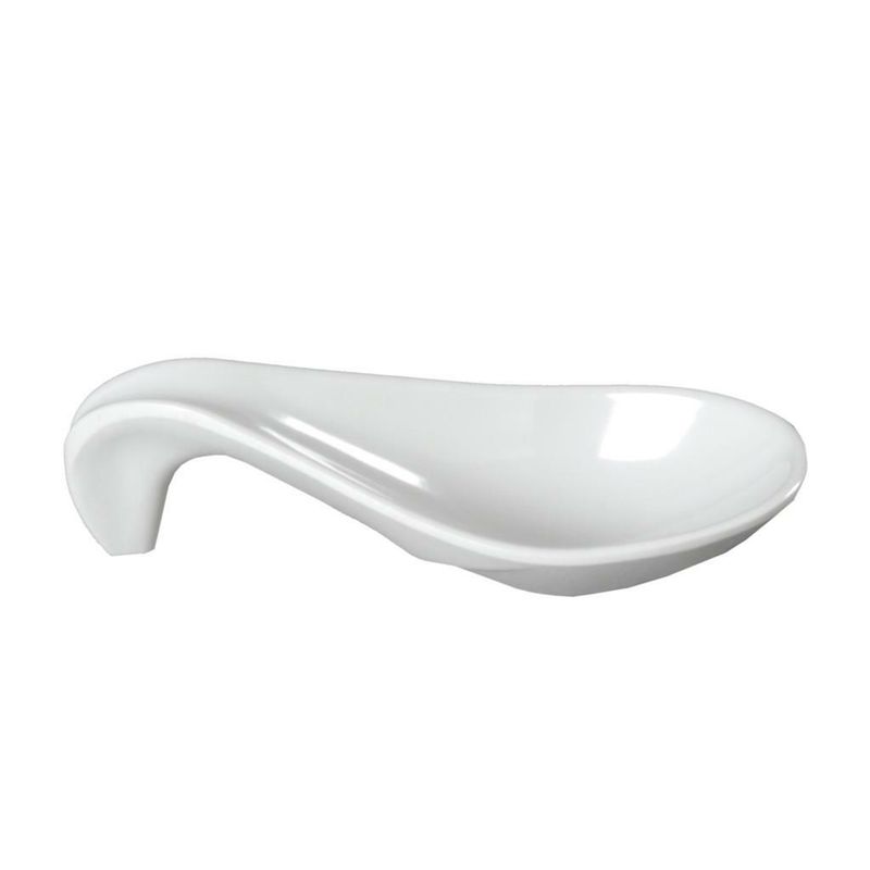 Appetizer Spoon 12 cm White Melamine - Tirolix