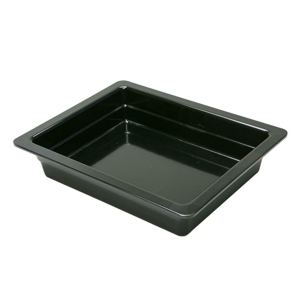 Vasca Gastronorm 1/2 32,5 x 26 cm Nero Melamina - Tirolix
