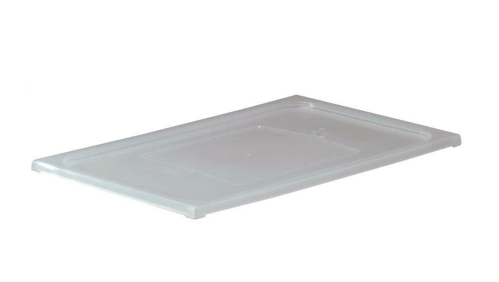 Inoxmacel GN lid 1 4 polypropylene 26.4 x 16.2 cm transparent for professional horeca use