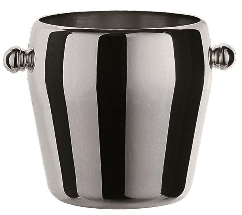 Ilsa ice bucket 12 cm stainless steel for horeca bars and restaurants