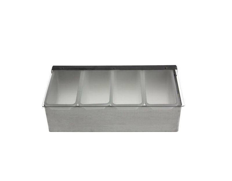 Condiment Holder 4 Compartments 30 cm - Tirolix