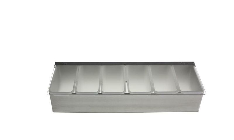Condiment Holder 6 Compartments 45 cm - Tirolix