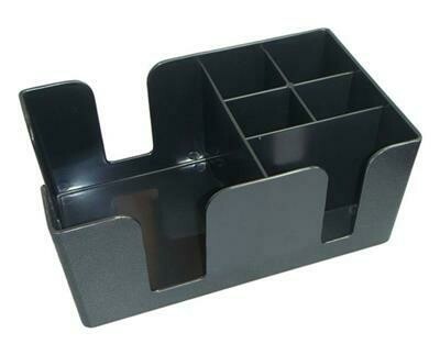 Storage Container 23 x 14 cm Black - Tirolix