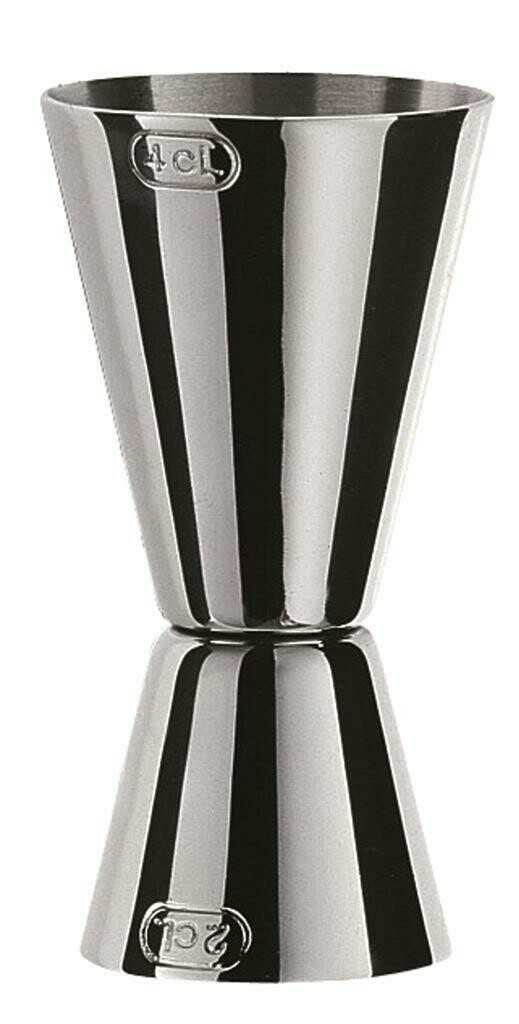 Ilsa cocktail jigger 2/4 cl stainless steel measuring tool horeca