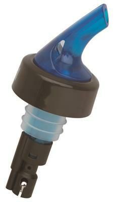Measured Pourer Stopper 2 cl Blue/Black - Piazza