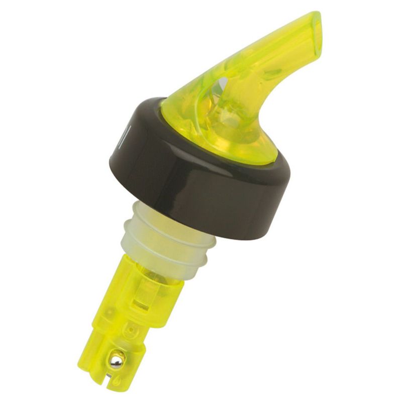 Measured Pourer Stopper 4 cl Yellow - Piazza