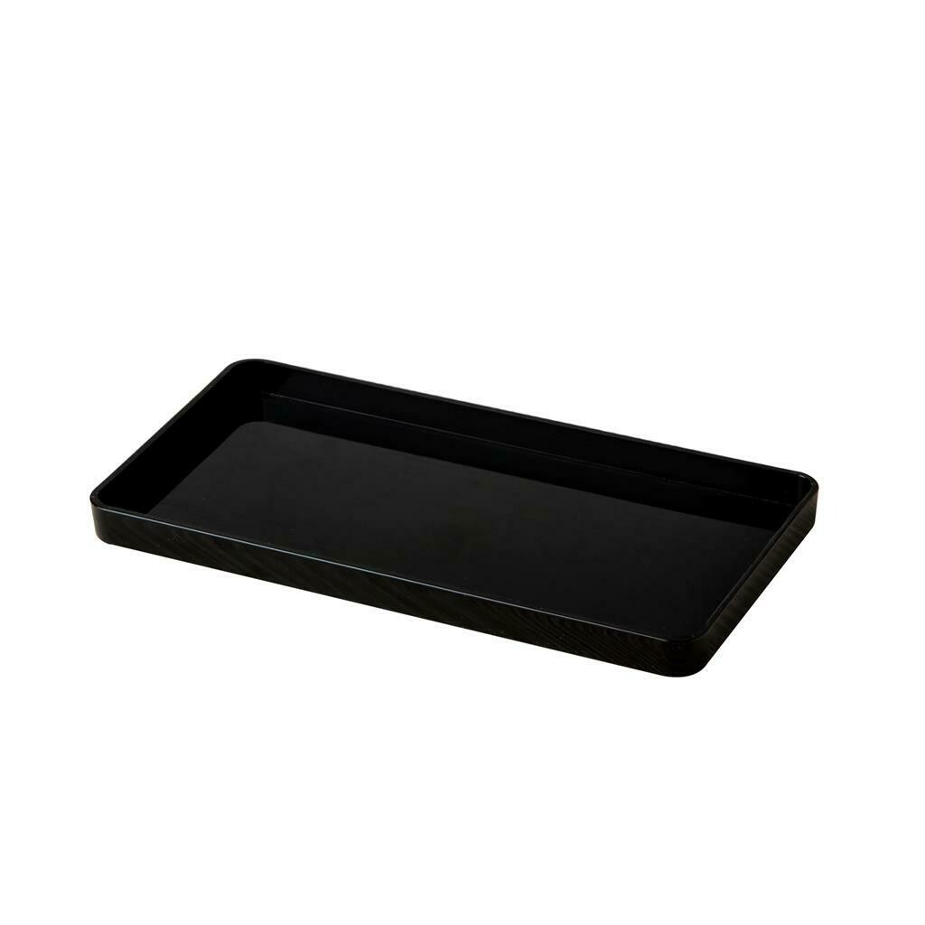 MC black rectangular tray 31x16 cm horeca