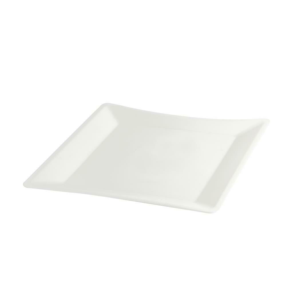 MC white square tray 42x42 cm buffet horeca
