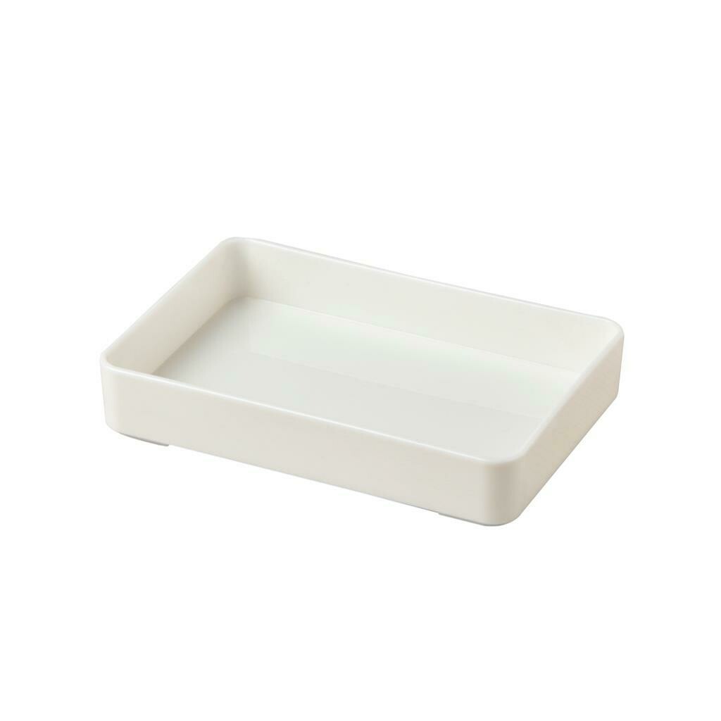 MC white rectangular pan 22x15 cm horeca
