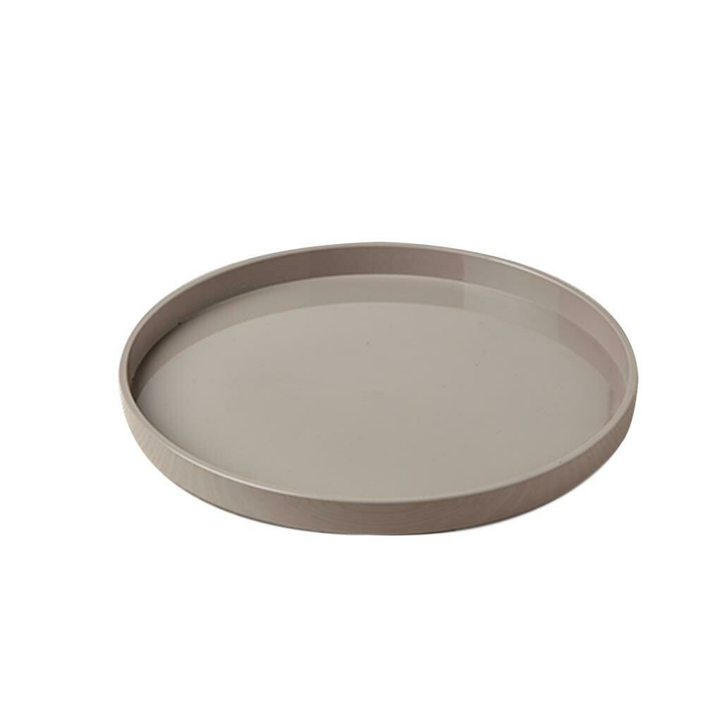 MC sand round tray 25 cm buffet horeca