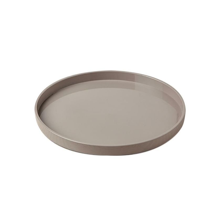 MC rundes Tablett sand 25 cm Buffet Gastronomie