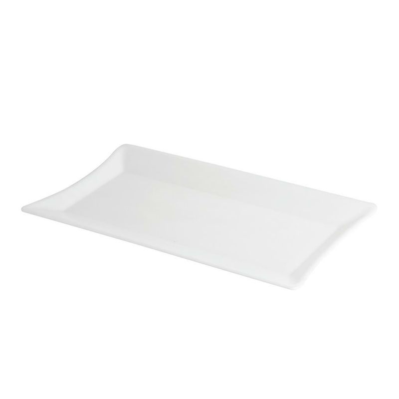 MC rechteckiges Tablett weiss 50x30 cm Buffet Gastronomie
