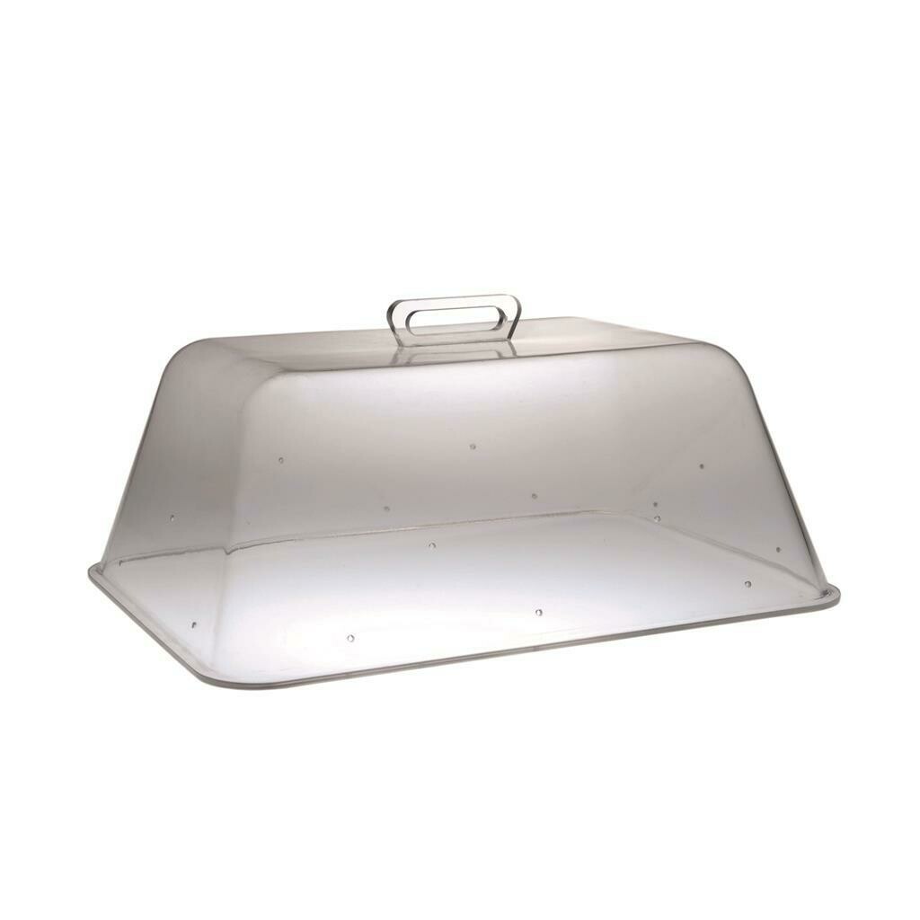 Rectangular Dome 27 x 20.5 cm Transparent - Aladino