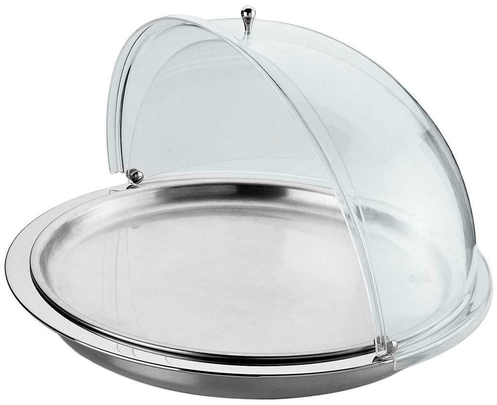 Refrigerated Deli Platter with Dome 47.5 cm - Pintinox