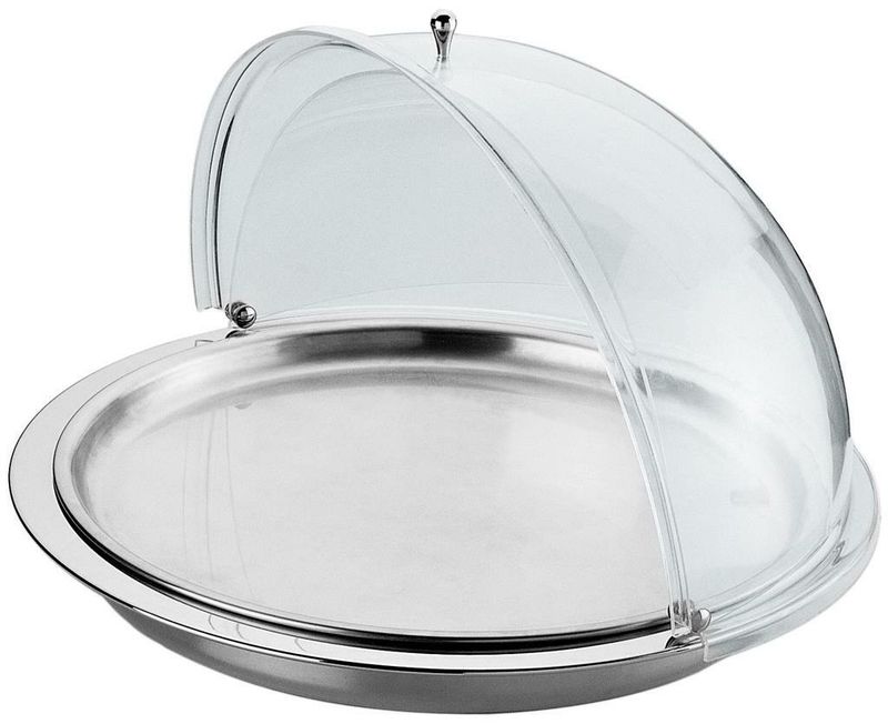Refrigerated Deli Platter with Dome 47.5 cm - Pintinox
