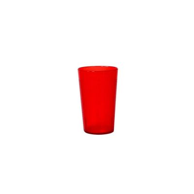 Inoxmacel tumbler 15 cl orange polycarbonate for professional horeca use