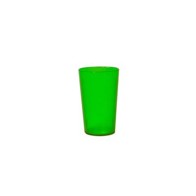 Inoxmacel tumbler 15 cl green polycarbonate for professional horeca use