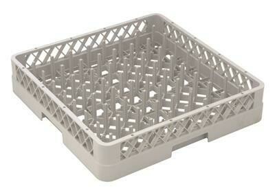Inoxmacel plate rack base 50 x 50 cm grey for professional horeca use