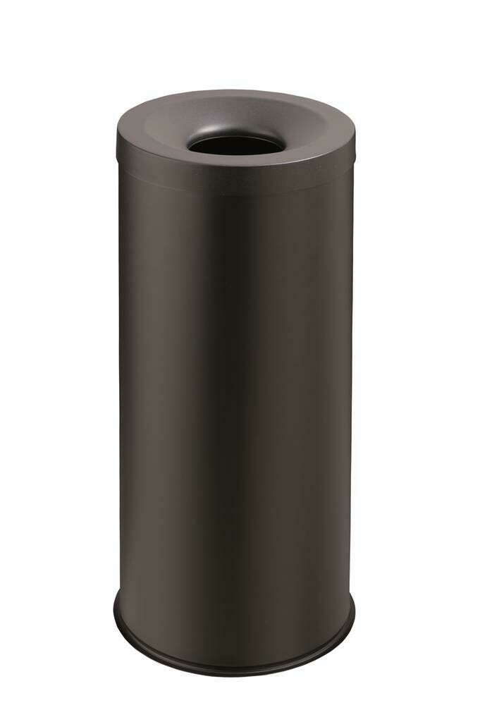 Waste Bin Antifuoco 30 l Black Grisù - Medial