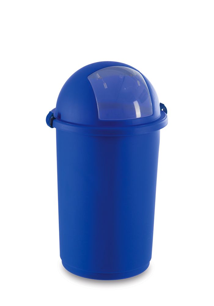 Portabox mit Deckel 50 l Blau Push - Giganplast