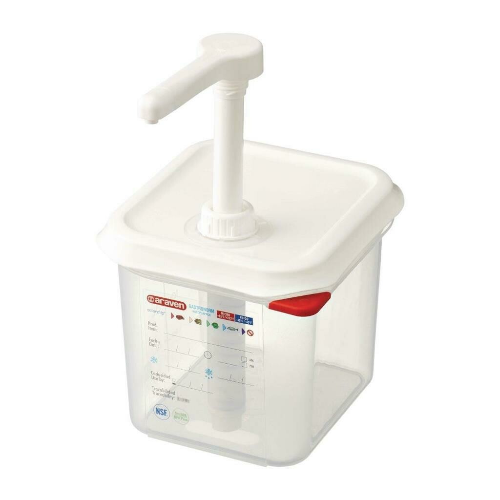 Sauce Dispenser with Erogatore 2.6 l Polypropylene - Araven