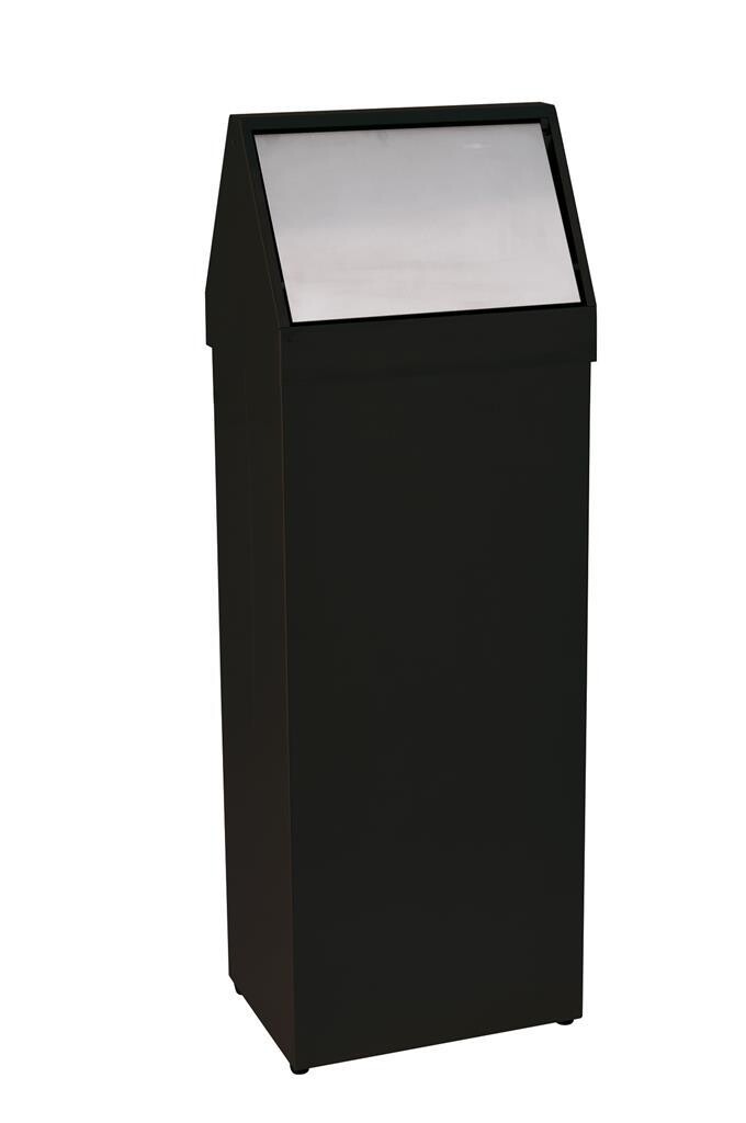 Waste Bin Basculante Rectangular 50 l Black Storico - Medial