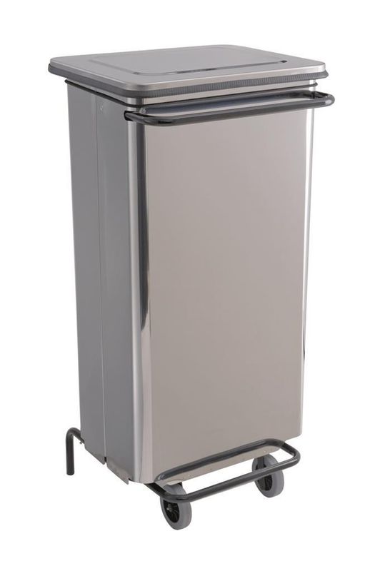 Waste Bin Rectangular with Ruote 110 l Continox - Medial