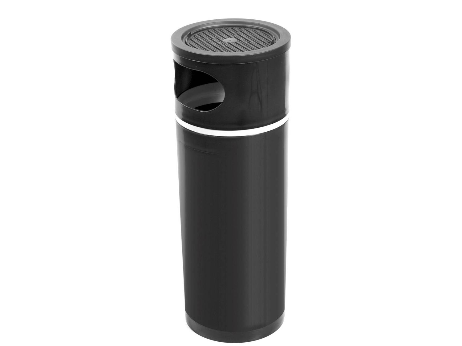 Cigar Super 70 cm black polypropylene ground ashtray