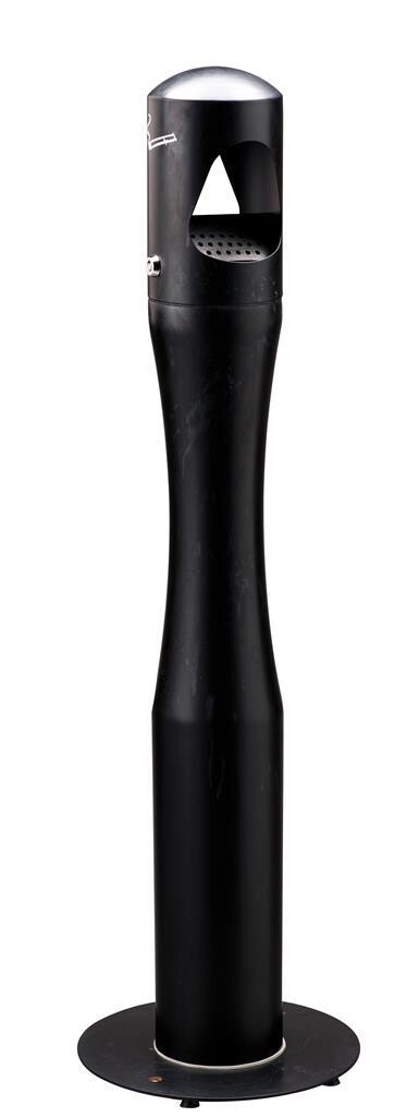 Birkin Medial black column ashtray 4 L