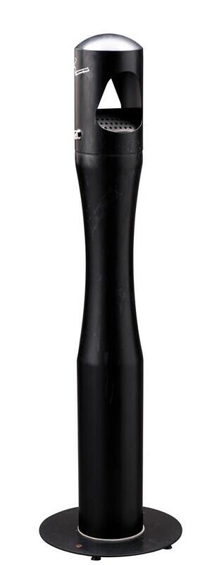 Posacenere a colonna nero 4 L Birkin Medial