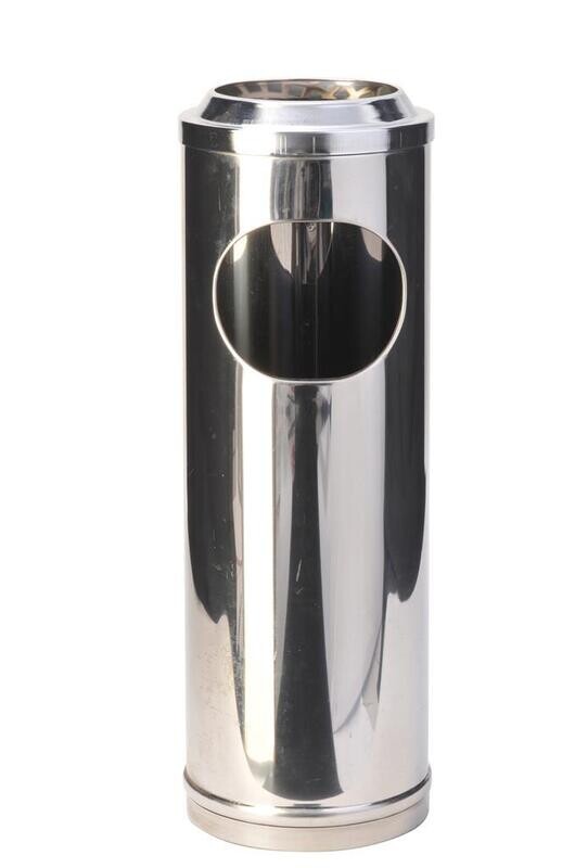 Posacenere con gettacarte Medial Mini 11 L in acciaio inox