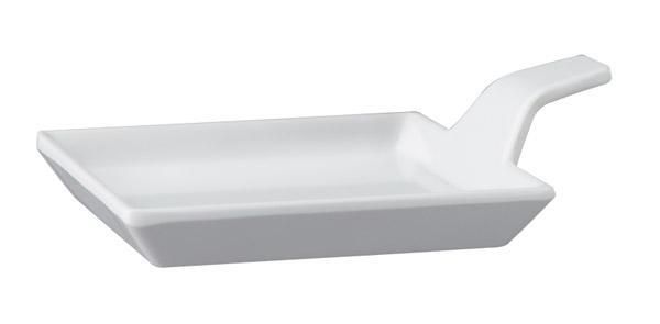 Finger food plate "Flying Buffet" 9.5 x 12 cm White - APS