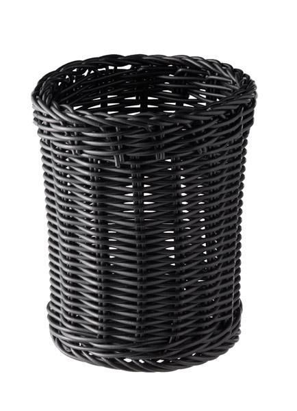 Round Basket "Economic" 12 cm Black - APS