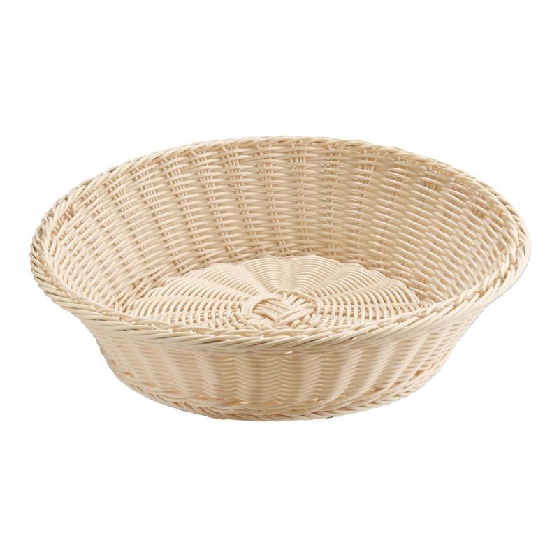 Round Buffet Basket "Economic" 39 cm Light Beige - APS