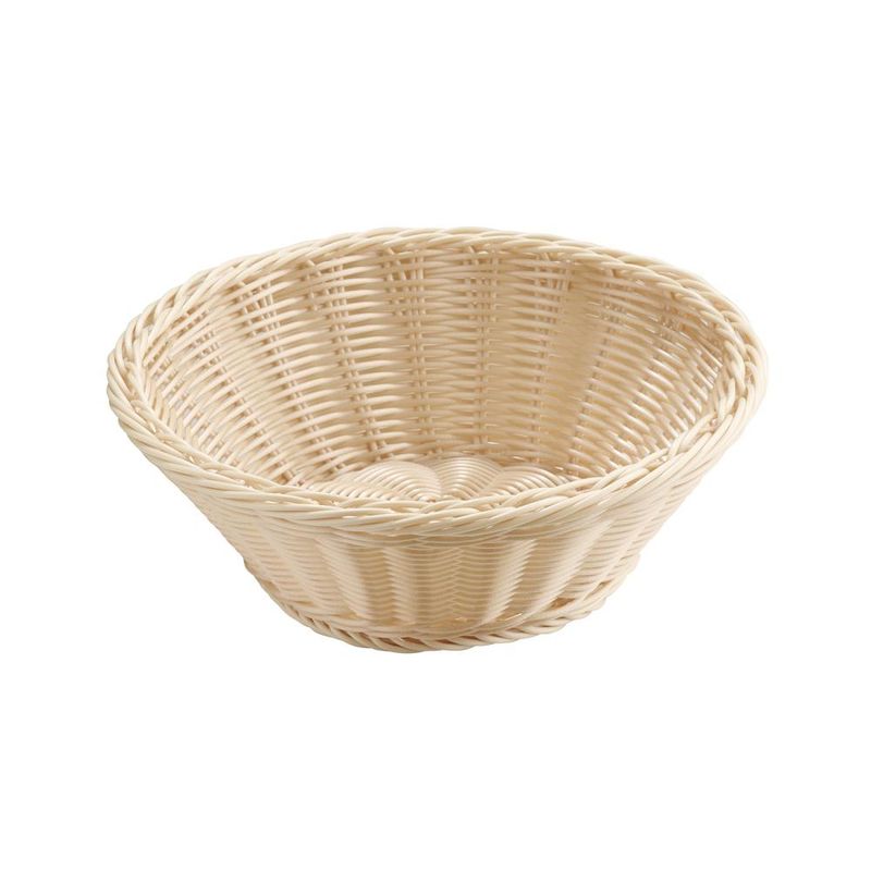 Round Buffet Basket "Economic" 25.5 cm Light Beige - APS