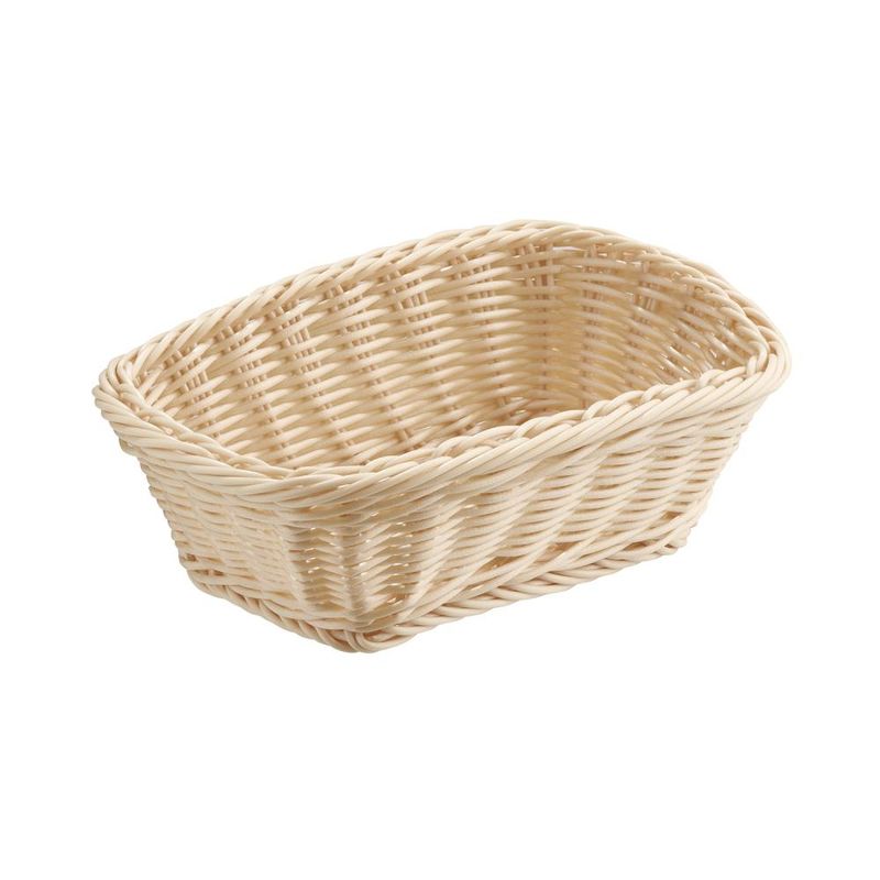 Rectangular Buffet Basket "Economic" 17 x 23 cm Light Beige - APS