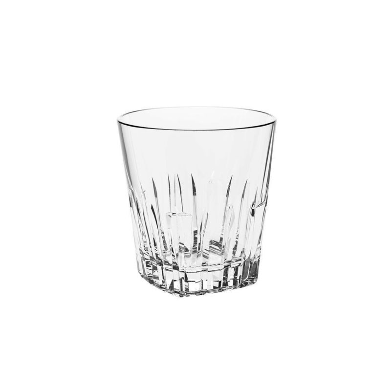 Borgonovo OF 25 cl Stepback glass clear, stackable, durable for horeca use


