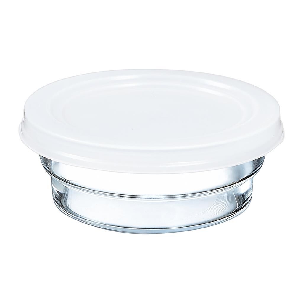 Arcoroc container 14x5,5 cm glass So Urban with lid for horeca use